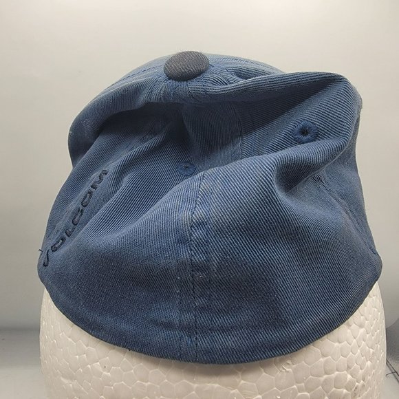 Volcom Adults Blue Volcom Stone Hat Cap Fitted Flexfit Casual Comfort - Picture 3 of 9